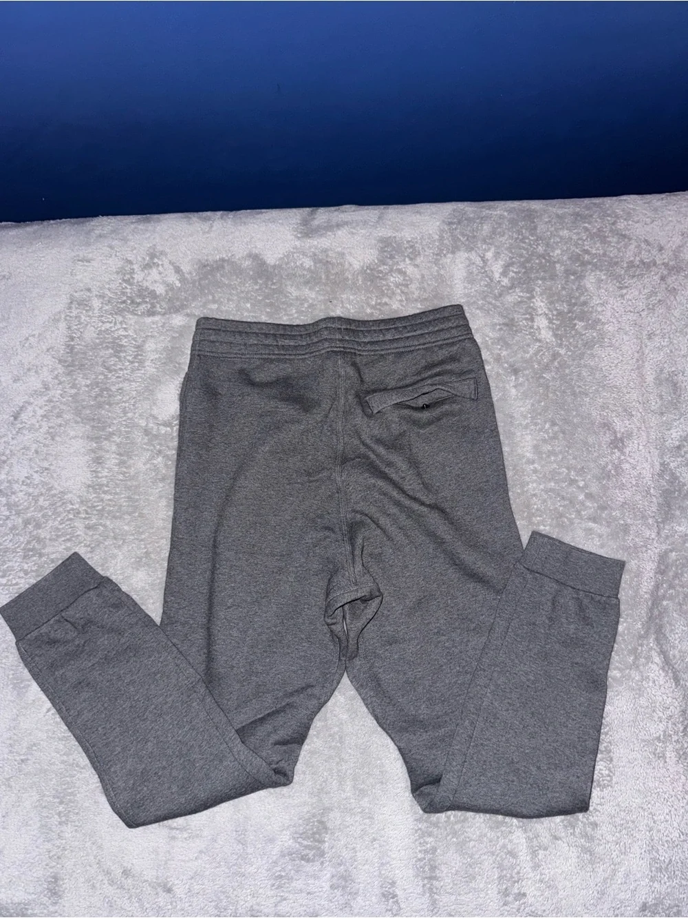 Nike Men’s Gray Fleece Jogger Pants